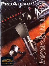 Beyerdynamic Gesamtkatalog 1996 deutsch