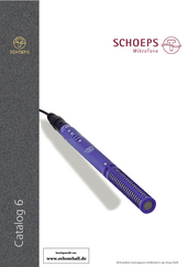 Schoeps Catalog 6 Microphones 2008 english