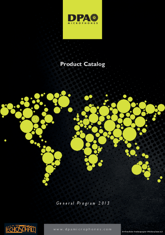 DPA Microphones Product Catalog 2013 english