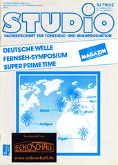 [Translate to Englisch:] Studio Magazin Heft 61-Lexicon Super Prime Time-Lexicon 1200-Wirtschaftliche Überlegungen zum Tonstudiobetrieb