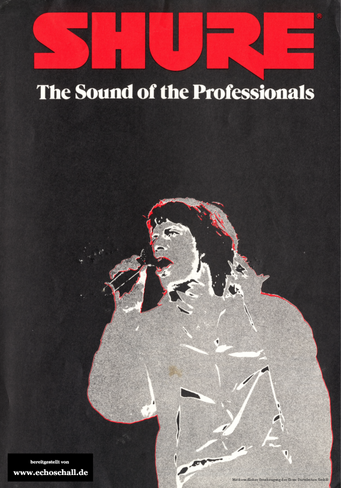 Shure Prospekt The Sound of the Professionals deutsch