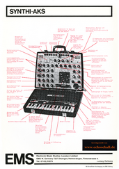 EMS Prospekt Synthi AKS deutsch