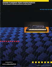 E-mu Systems Brochure 3 Emulator II Digital Sampling Keyboard english